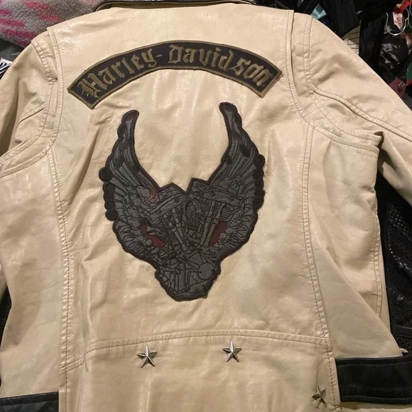 Harley Davidson Leather Jacket size Med - Picture 1 of 8